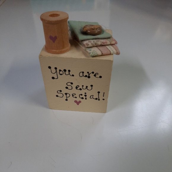 Other - Pin Stand Sewing Holder Cushion Unique Collectible "You are sew special!" Gift